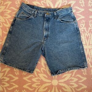 Wrangler Blue Jean Shorts Cut-Off Style